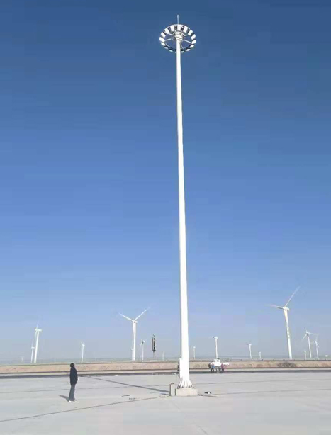 瓜州高速路服务区贵德高杆灯项目